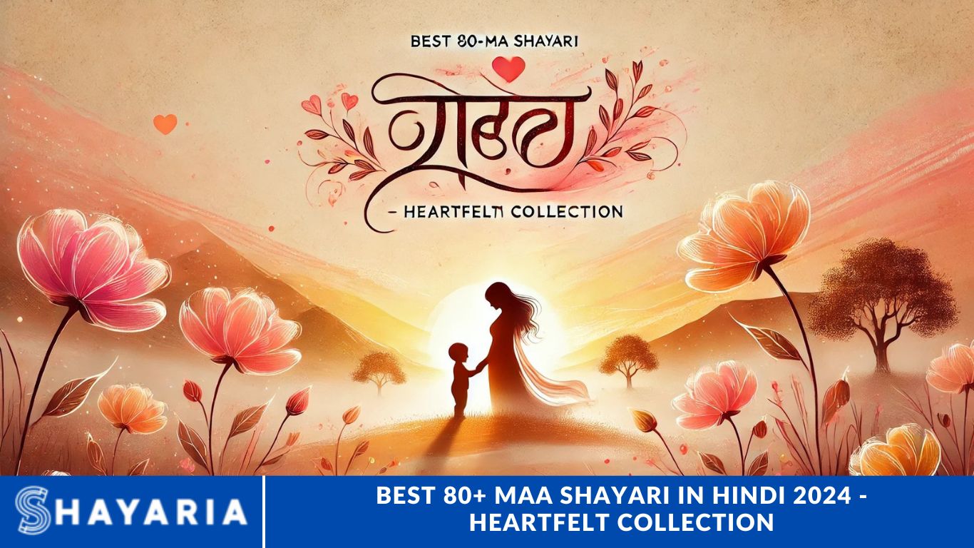 Best 80+ Maa Shayari in Hindi 2024 - Heartfelt Collection