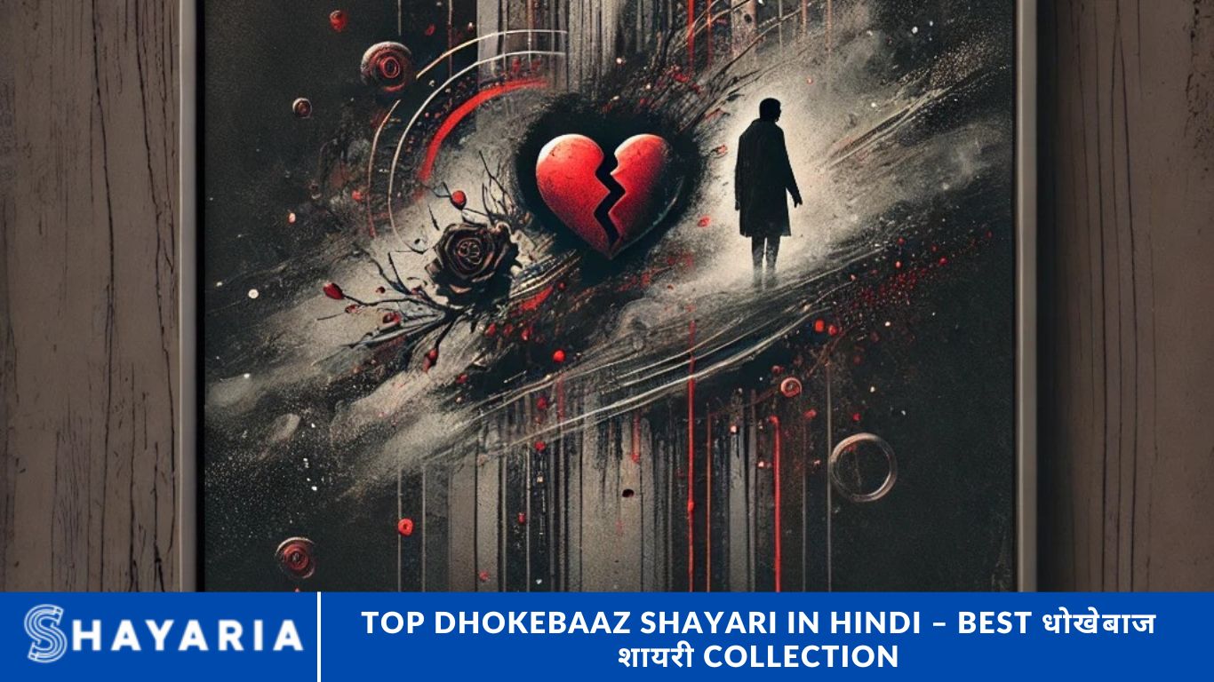 Top Dhokebaaz Shayari in Hindi – Best धोखेबाज शायरी Collection