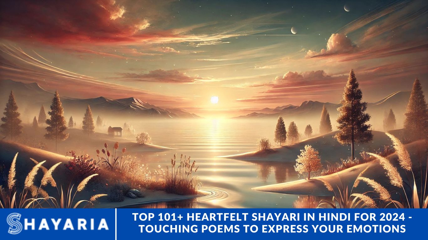 Top 101+ Heartfelt Shayari in Hindi for 2024 - Touching Poems to Express Your Emotions