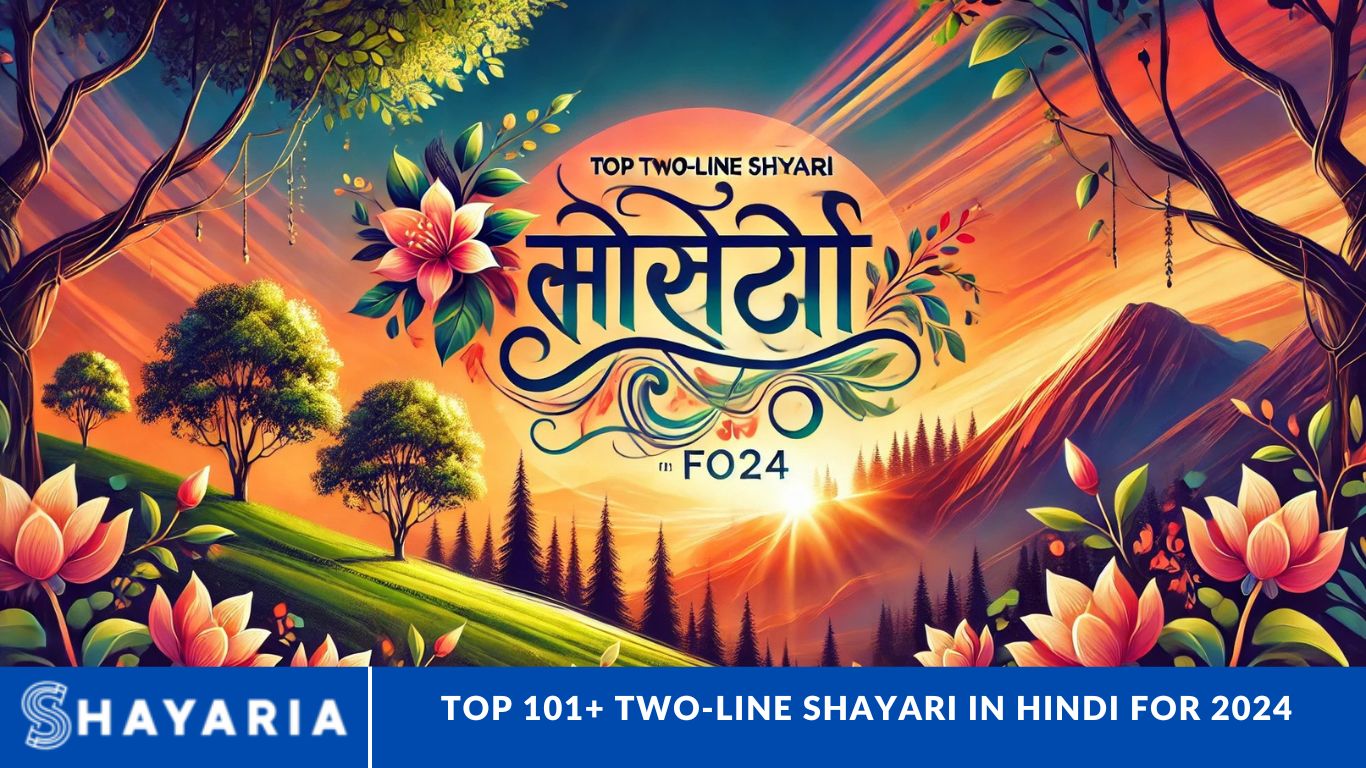 Top 101+ Two-Line Shayari in Hindi for 2024