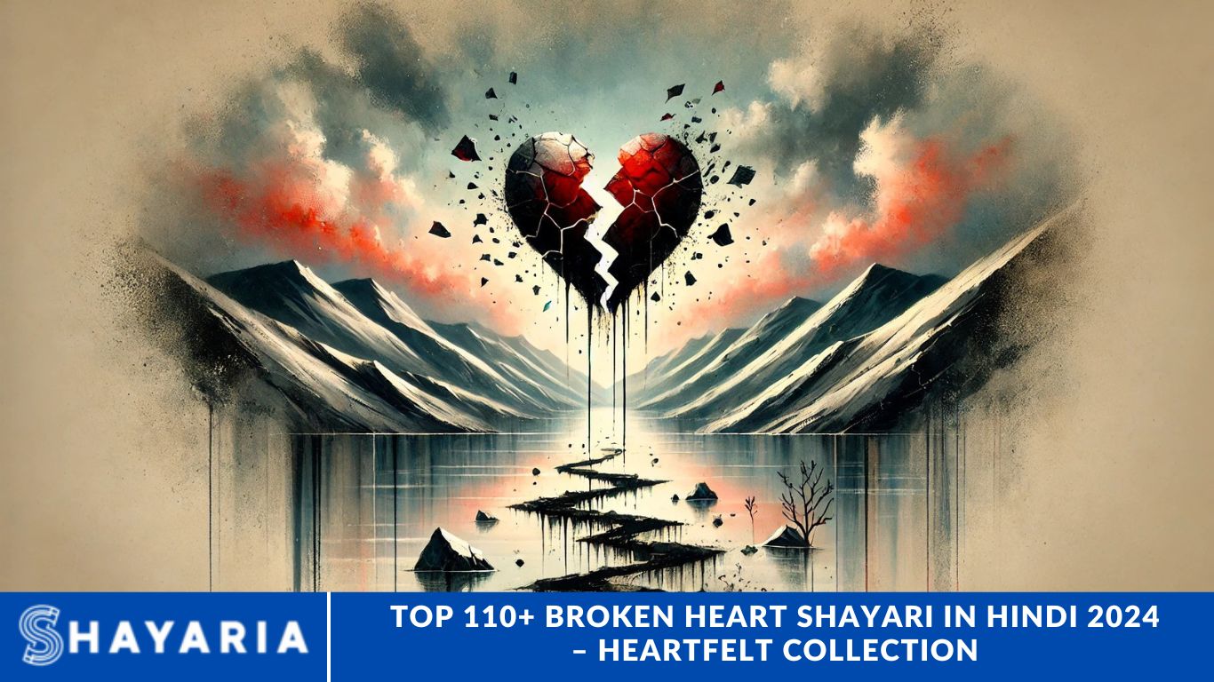 Top 110+ Broken Heart Shayari in Hindi 2024 – Heartfelt Collection