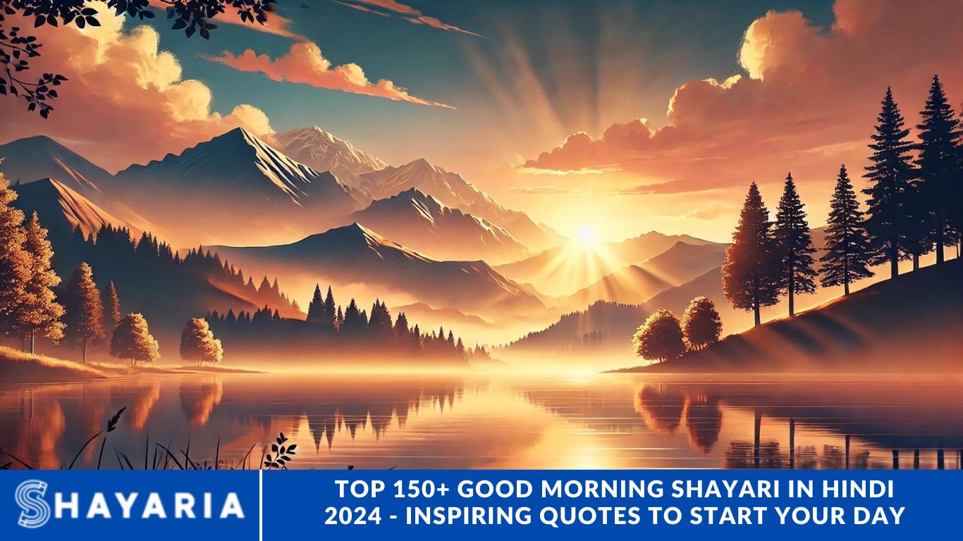 Top 150+ Good Morning Shayari in Hindi 2024 - Inspiring Quotes to Start Your Day