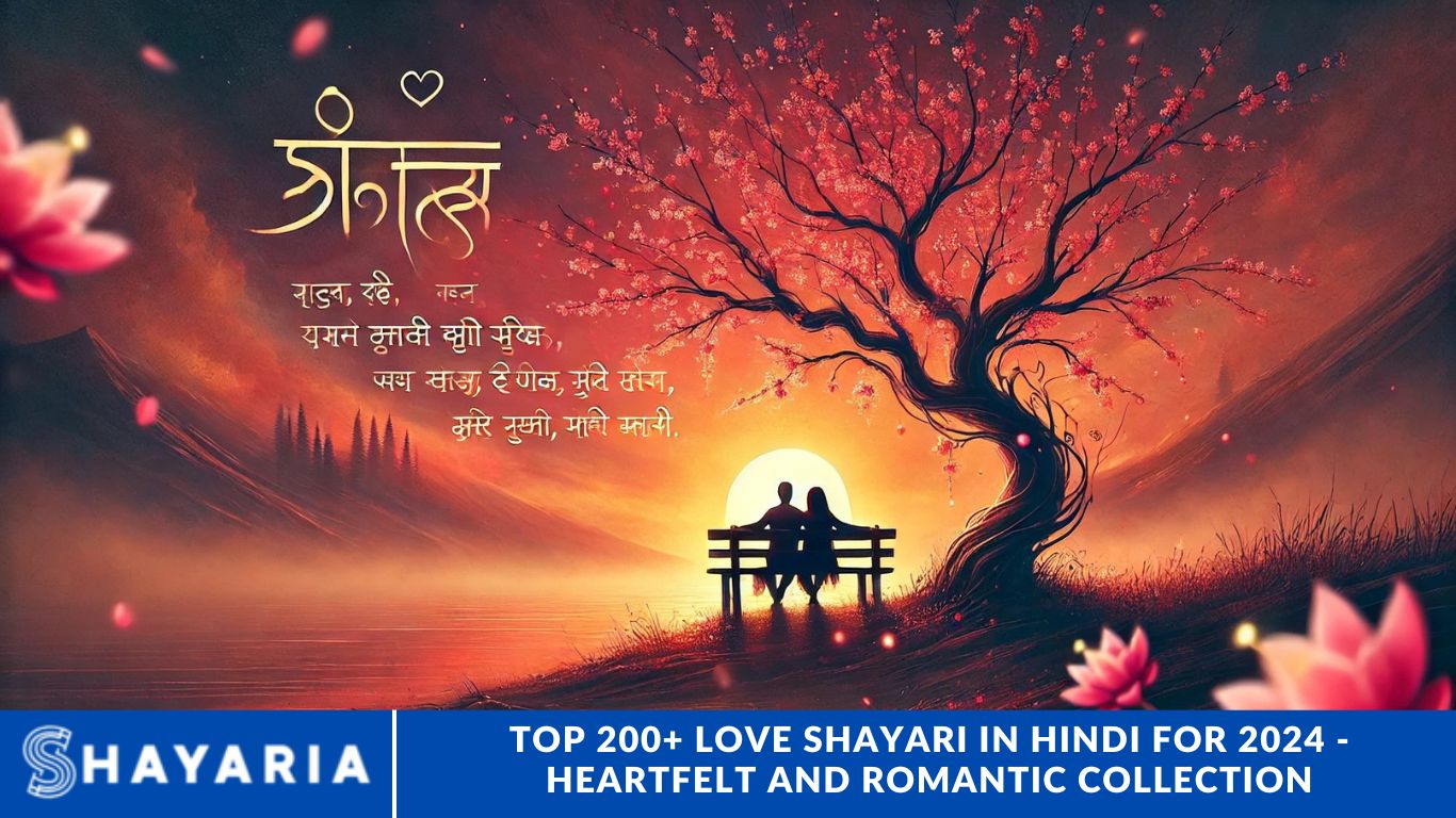 Top 200+ Love Shayari in Hindi for 2024 - Heartfelt and Romantic Collection