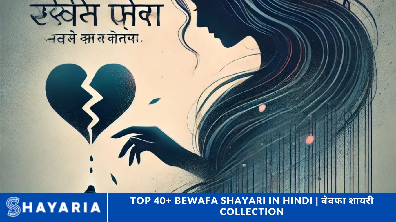 Top 40+ Bewafa Shayari in Hindi बेवफा शायरी Collection