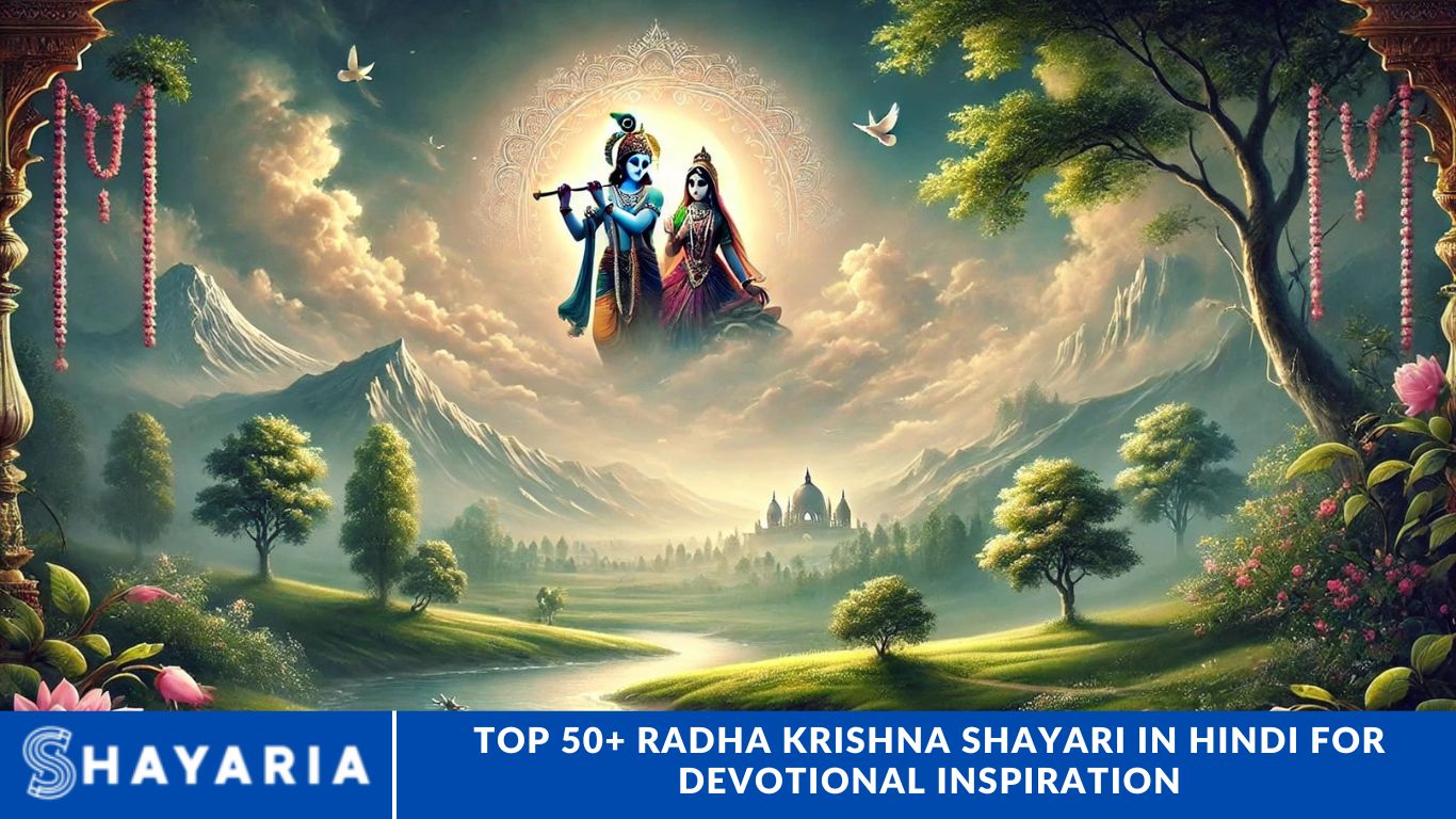 Top 50+ Radha Krishna Shayari in Hindi for Devotional Inspiration