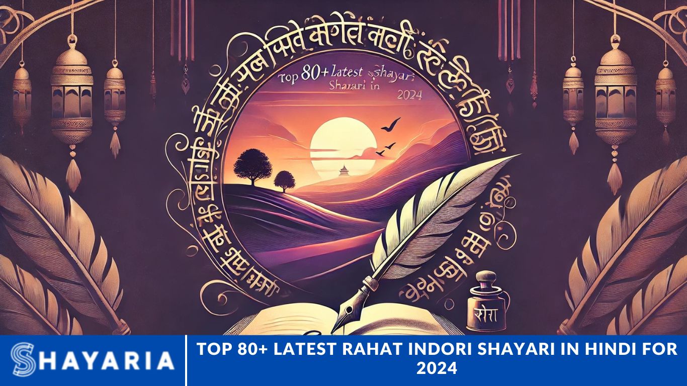 Top 80+ Latest Rahat Indori Shayari in Hindi for 2024