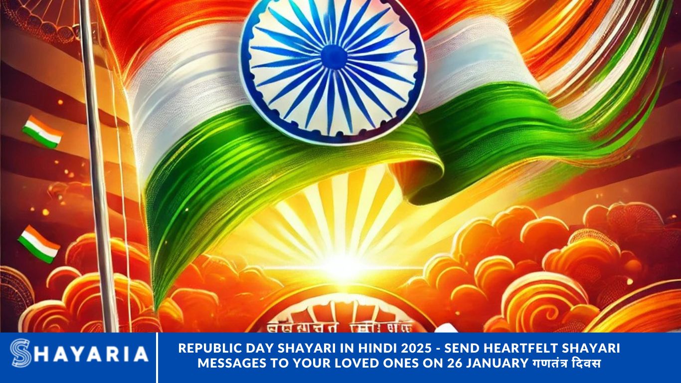 Republic Day Shayari in Hindi 2025 - Send Heartfelt Shayari Messages to Your Loved Ones on 26 January गणतंत्र दिवस