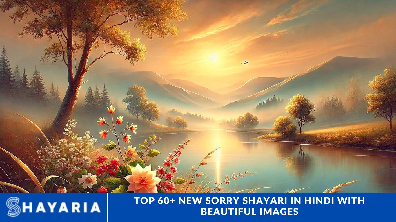 Top 60+ New Sorry Shayari in Hindi with Beautiful Images