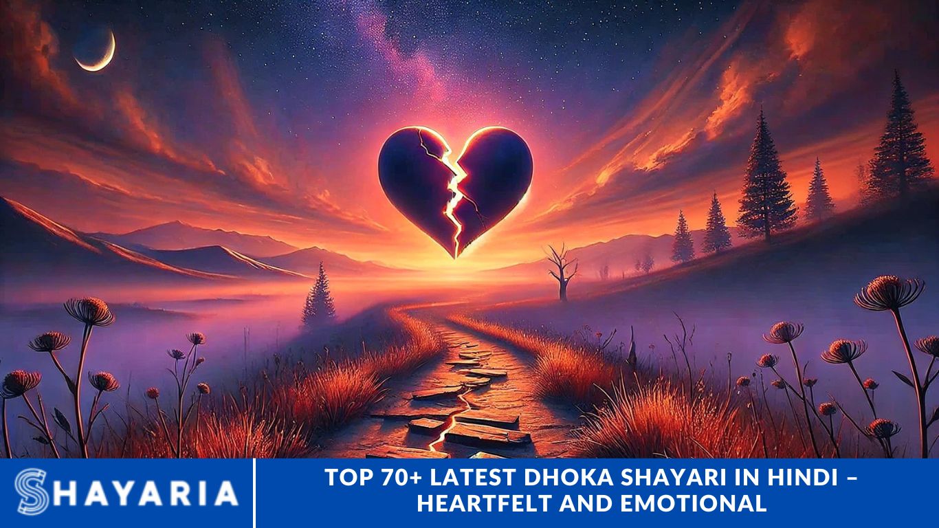 Top 70+ Latest Dhoka Shayari in Hindi – Heartfelt and Emotional