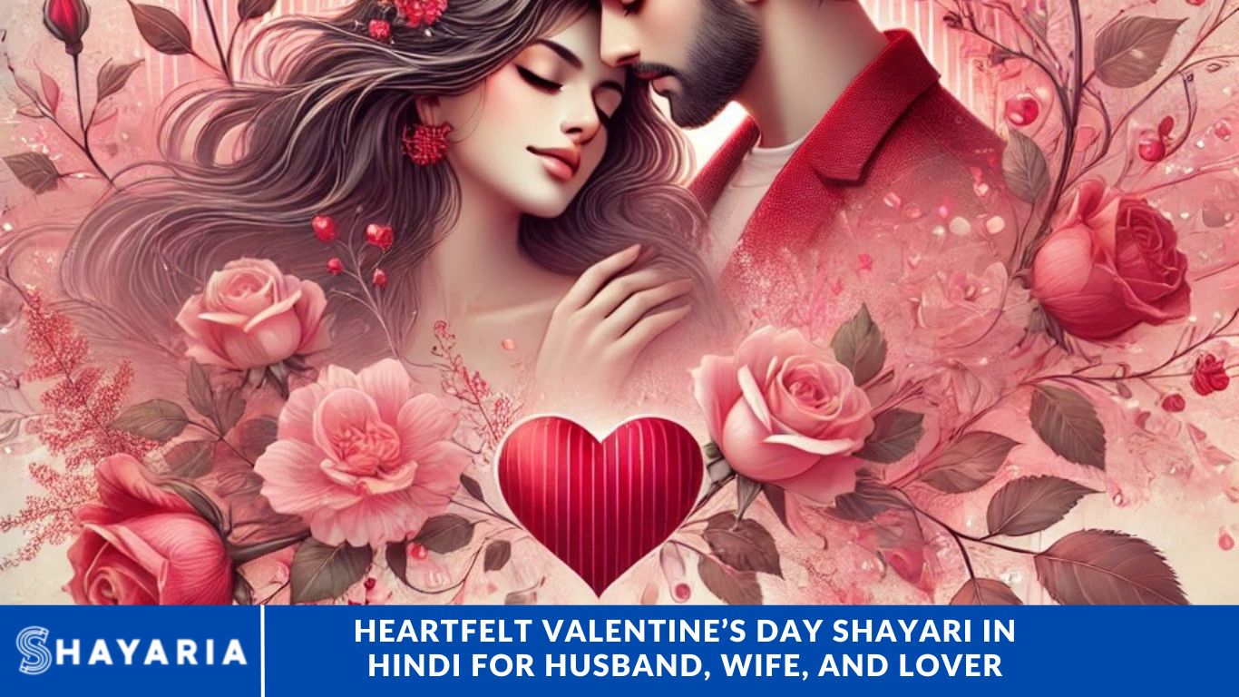 Heartfelt Valentine’s Day Shayari in Hindi for Husband, Wife, and Lover